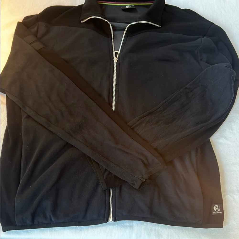 Paul Smith Charcoal Zip-Up Track Jacket XL - Picture 3 of 12